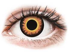 ColourVUE Crazy Lens - Orange Werewolf - недіоптричні (2 шт.)